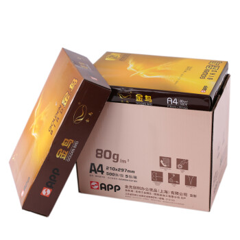  金鸟（app） A4/70g 复印纸 电脑打印纸办公用品 金鸟A4/70克（5包装/2500张） A4